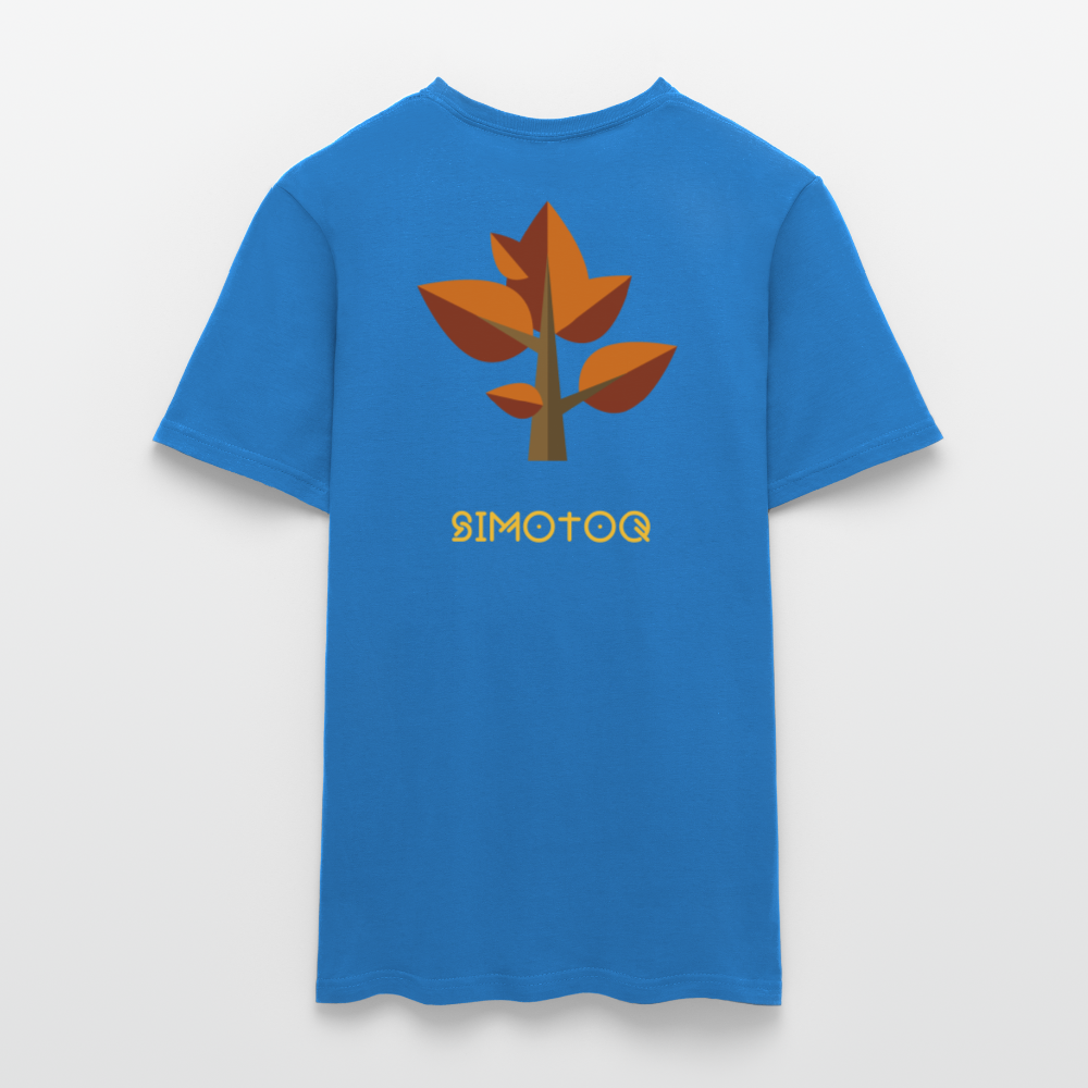 Simotoq Männer T-Shirt – Herbst Edition - Royalblau