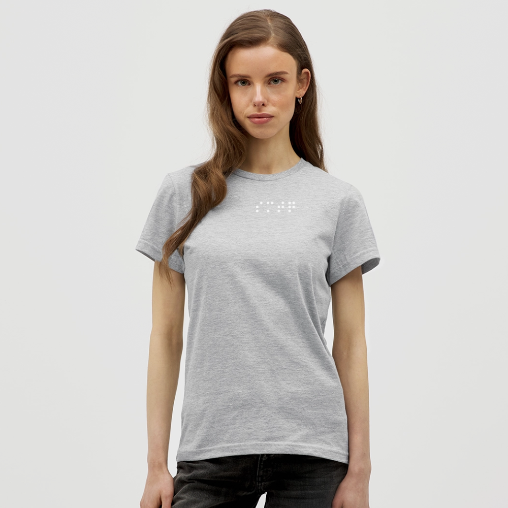 Simotoq Frauen T-Shirt - Herbst Edition - Grau meliert