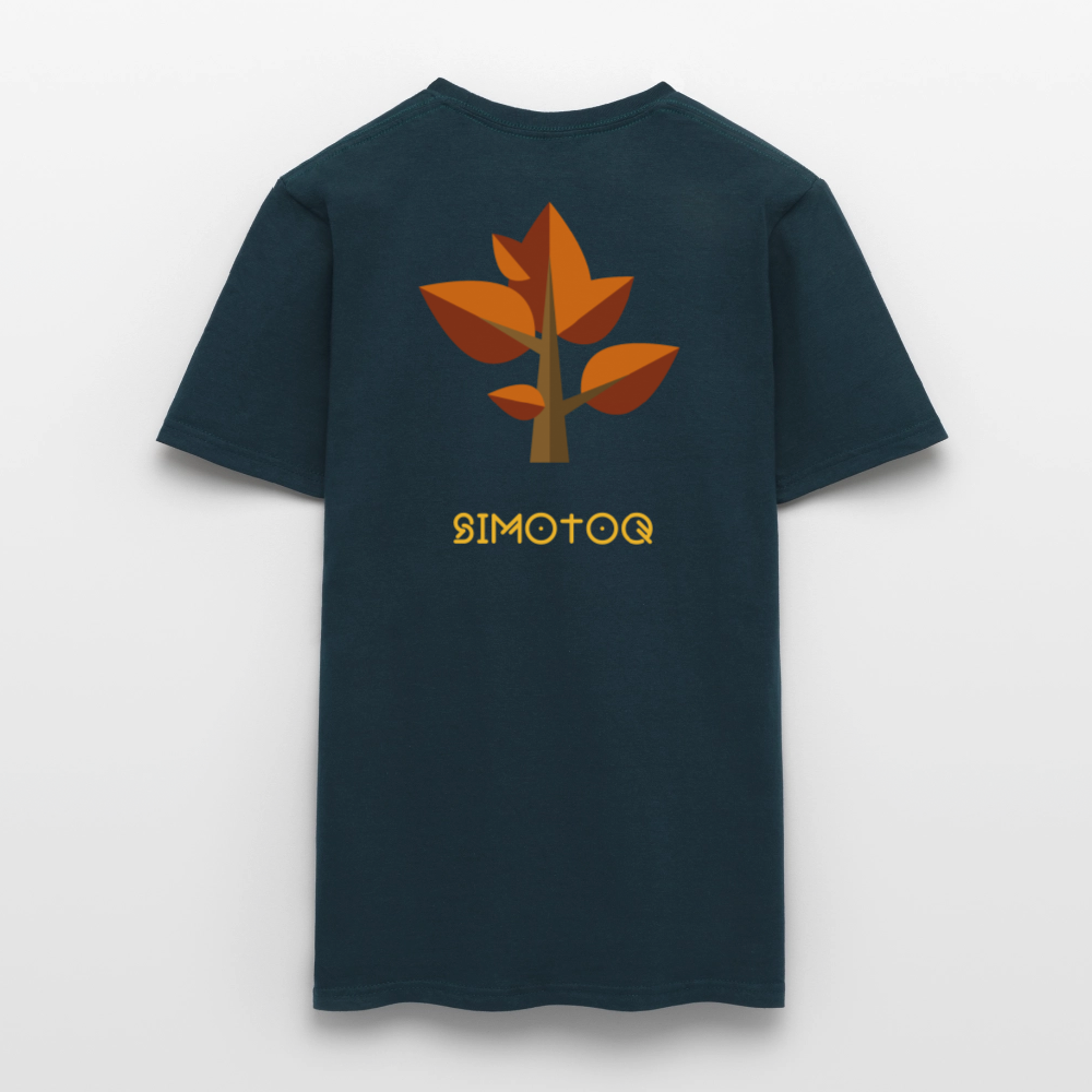 Simotoq Männer T-Shirt – Herbst Edition - Navy