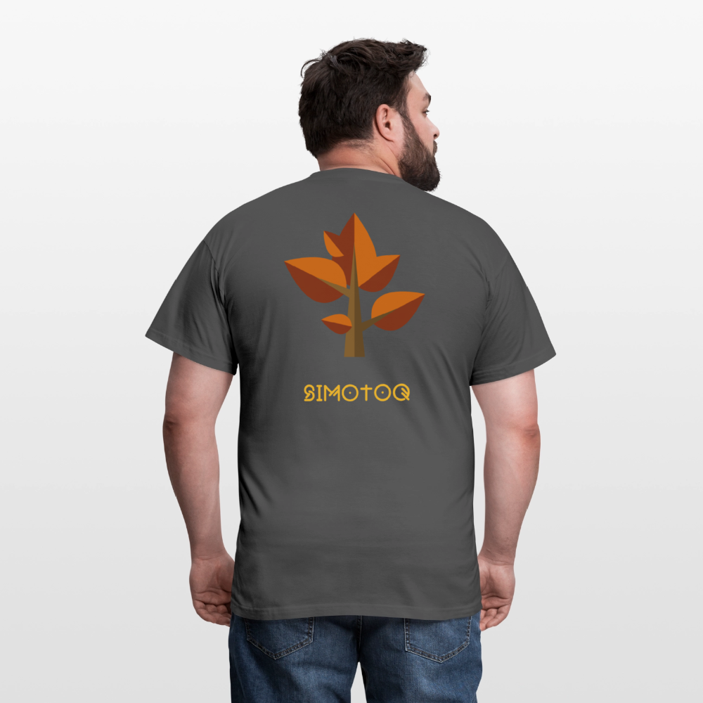 Simotoq Männer T-Shirt – Herbst Edition - Anthrazit