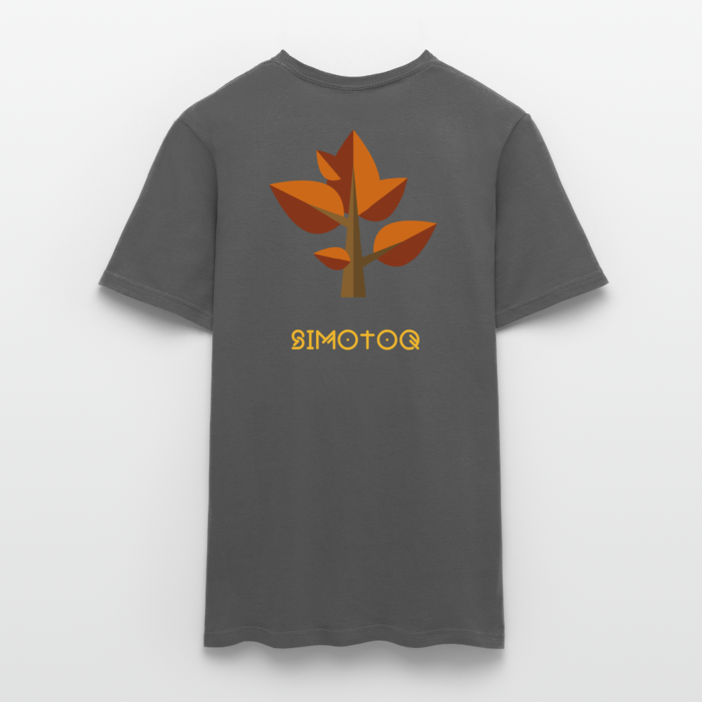 Simotoq Männer T-Shirt – Herbst Edition - Anthrazit