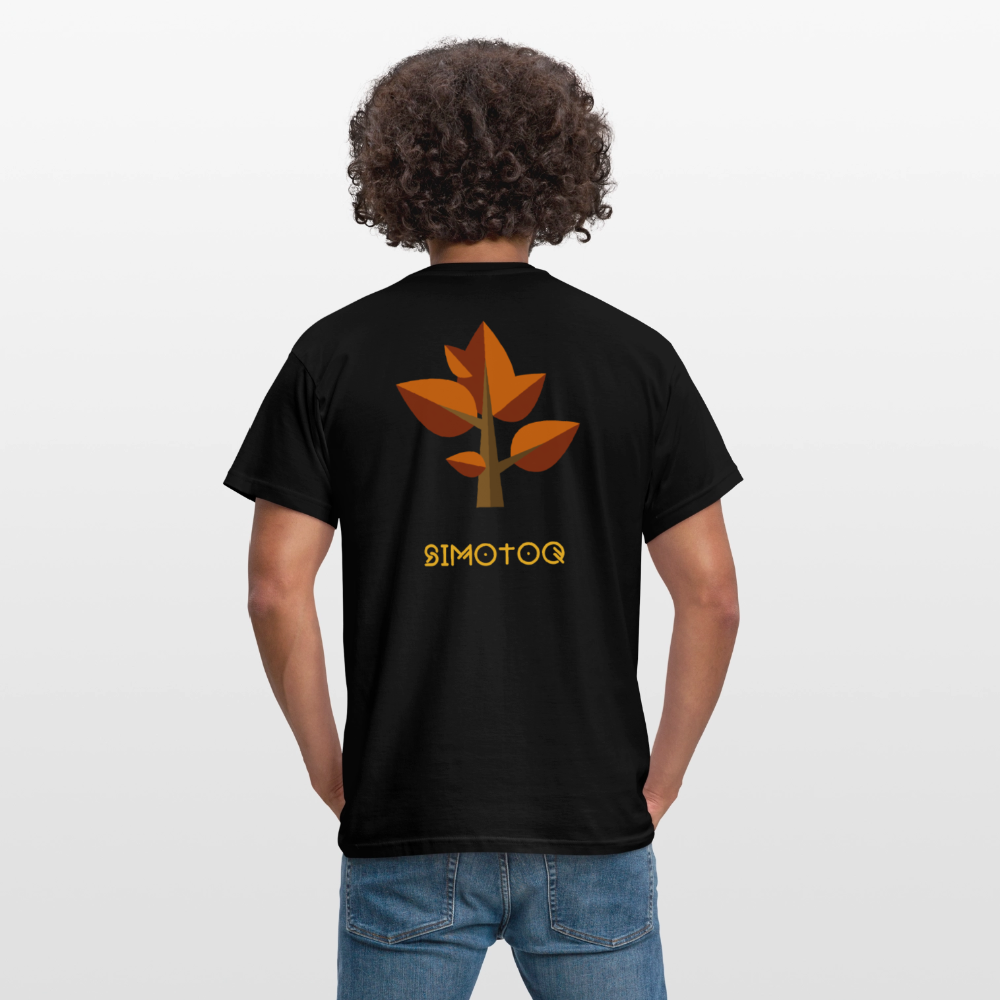 Simotoq Männer T-Shirt – Herbst Edition - Schwarz