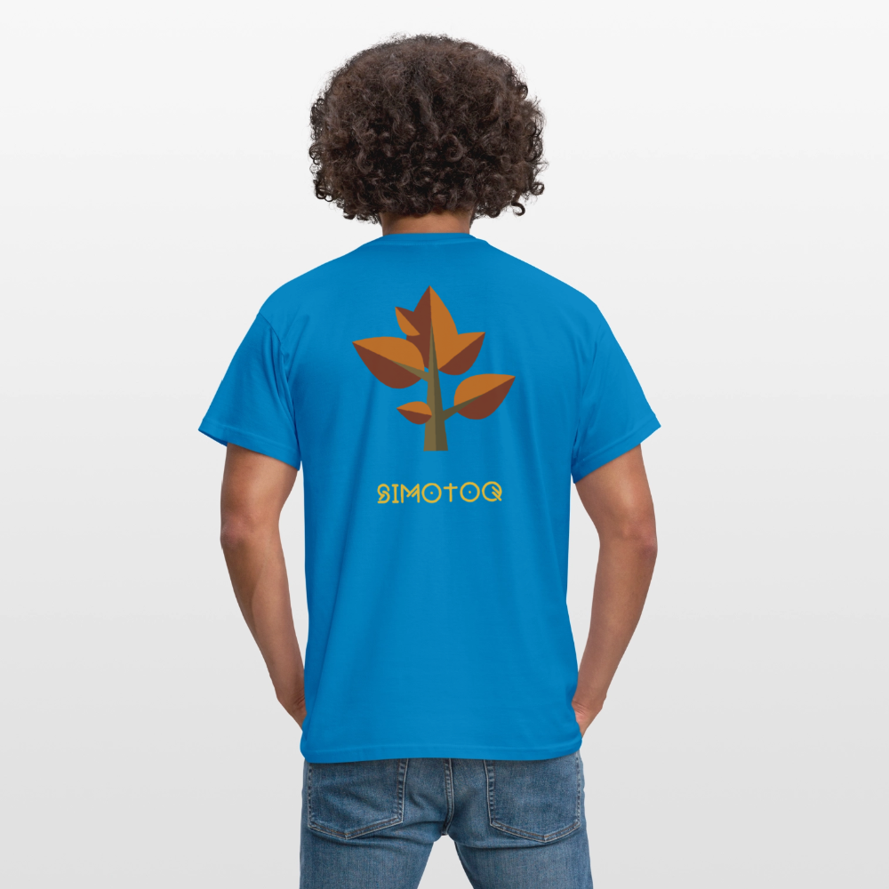 Simotoq Männer T-Shirt – Herbst Edition - Royalblau