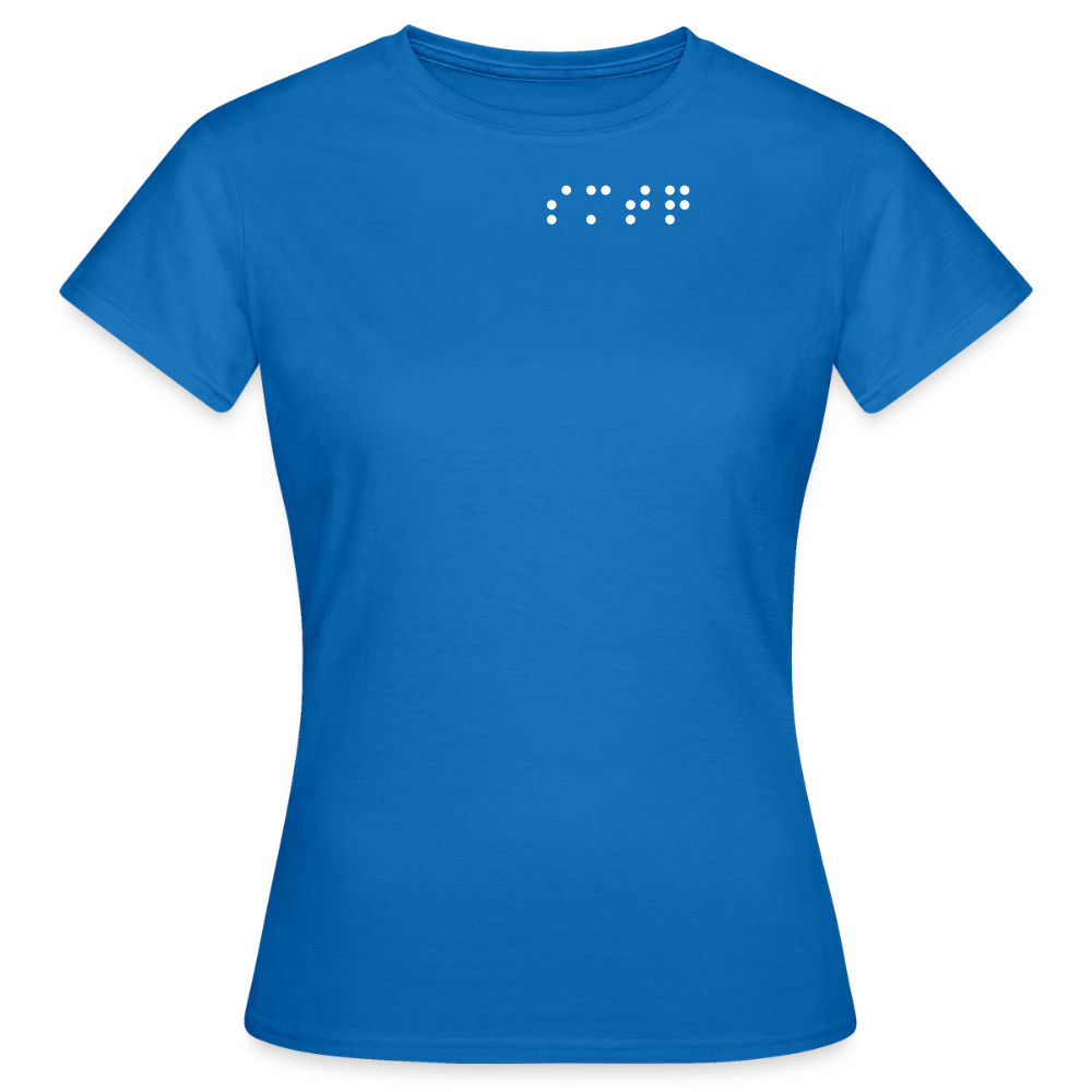 Simotoq Frauen T-Shirt - Herbst Edition - Royalblau