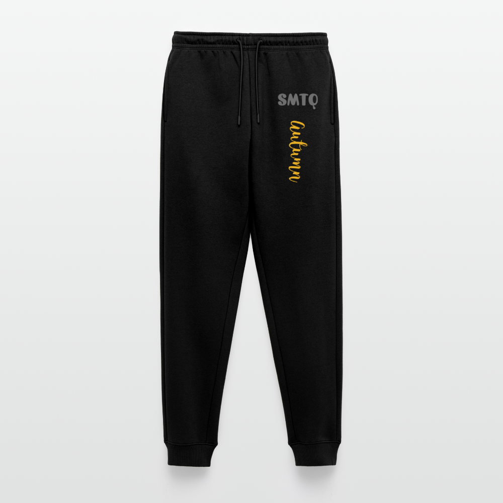 Simotoq Männer Premium Bio Jogginghose - Herbst Edition - Schwarz