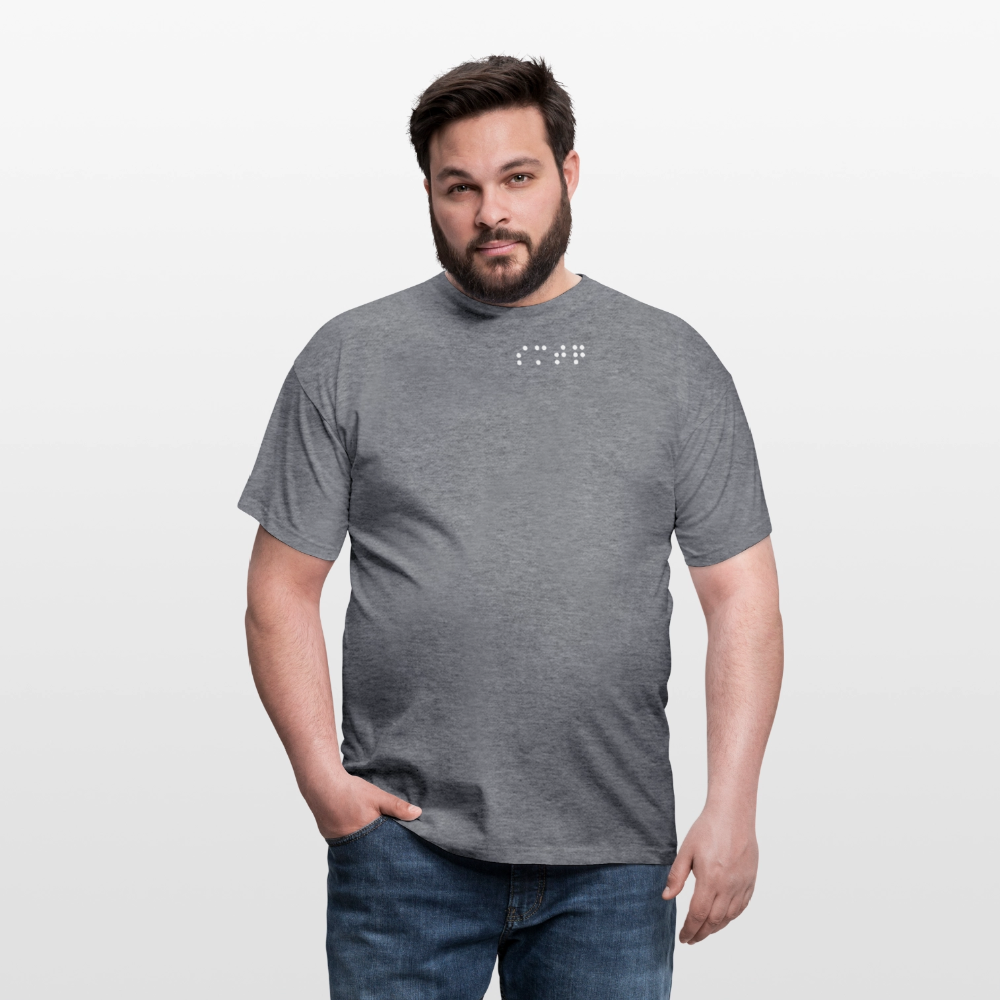 Simotoq Männer T-Shirt – Herbst Edition - Graphit meliert