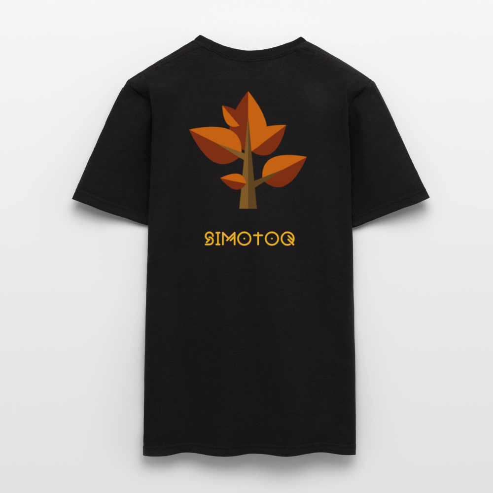 Simotoq Männer T-Shirt – Herbst Edition - Schwarz