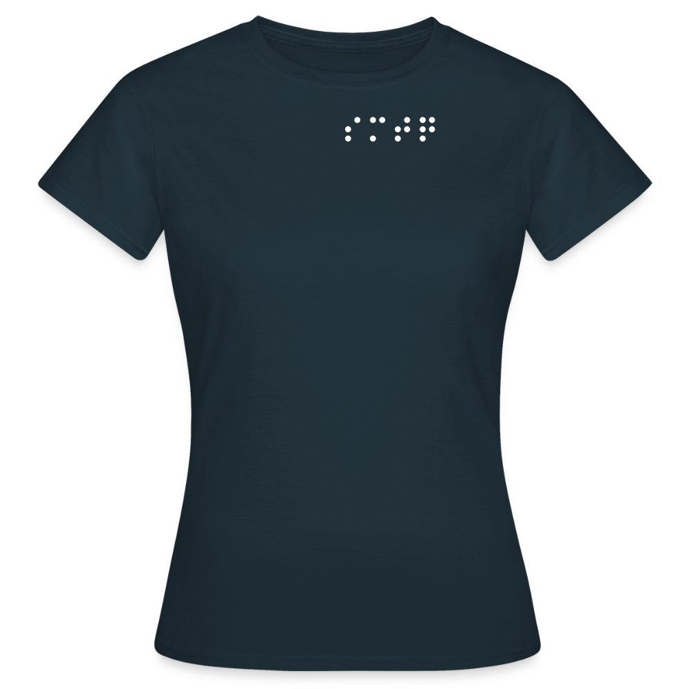 Simotoq Frauen T-Shirt - Herbst Edition - Navy