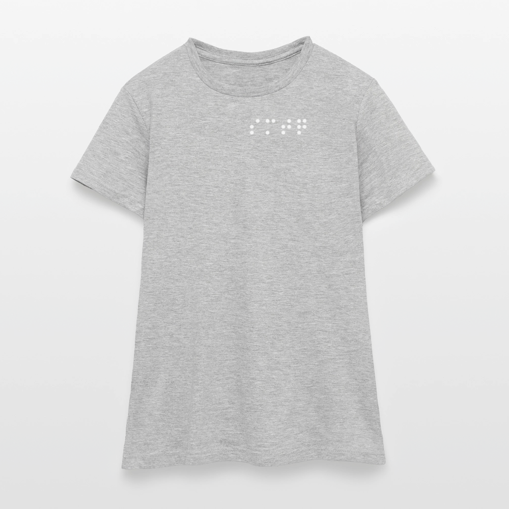 Simotoq Frauen T-Shirt - Herbst Edition - Grau meliert