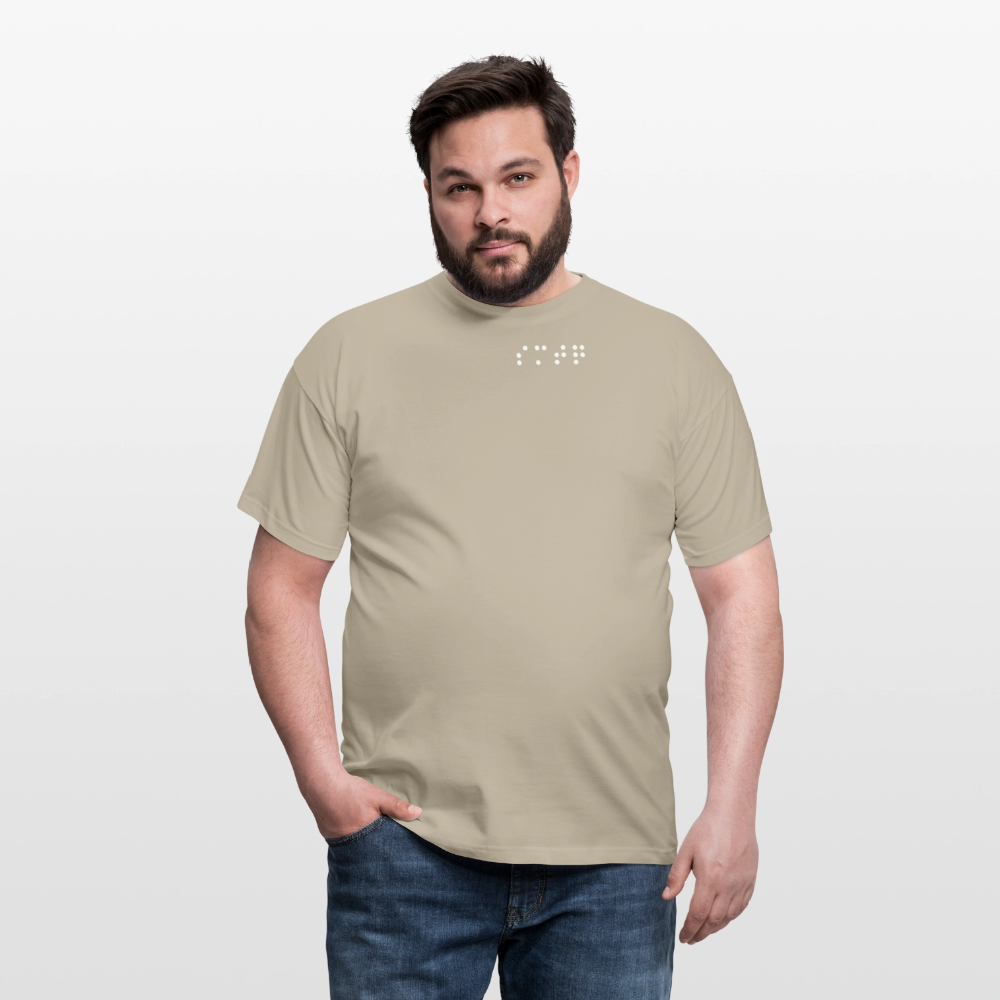 Simotoq Männer T-Shirt – Herbst Edition - Sandbeige