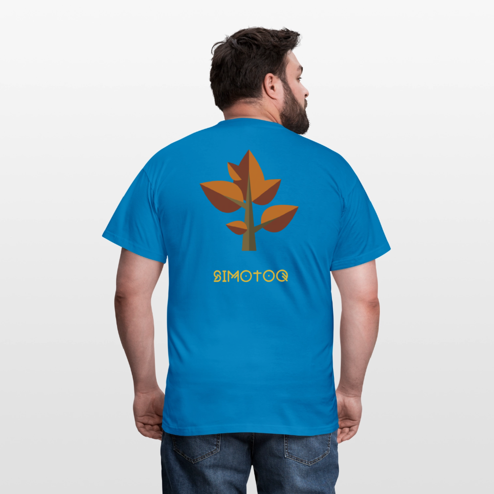 Simotoq Männer T-Shirt – Herbst Edition - Royalblau