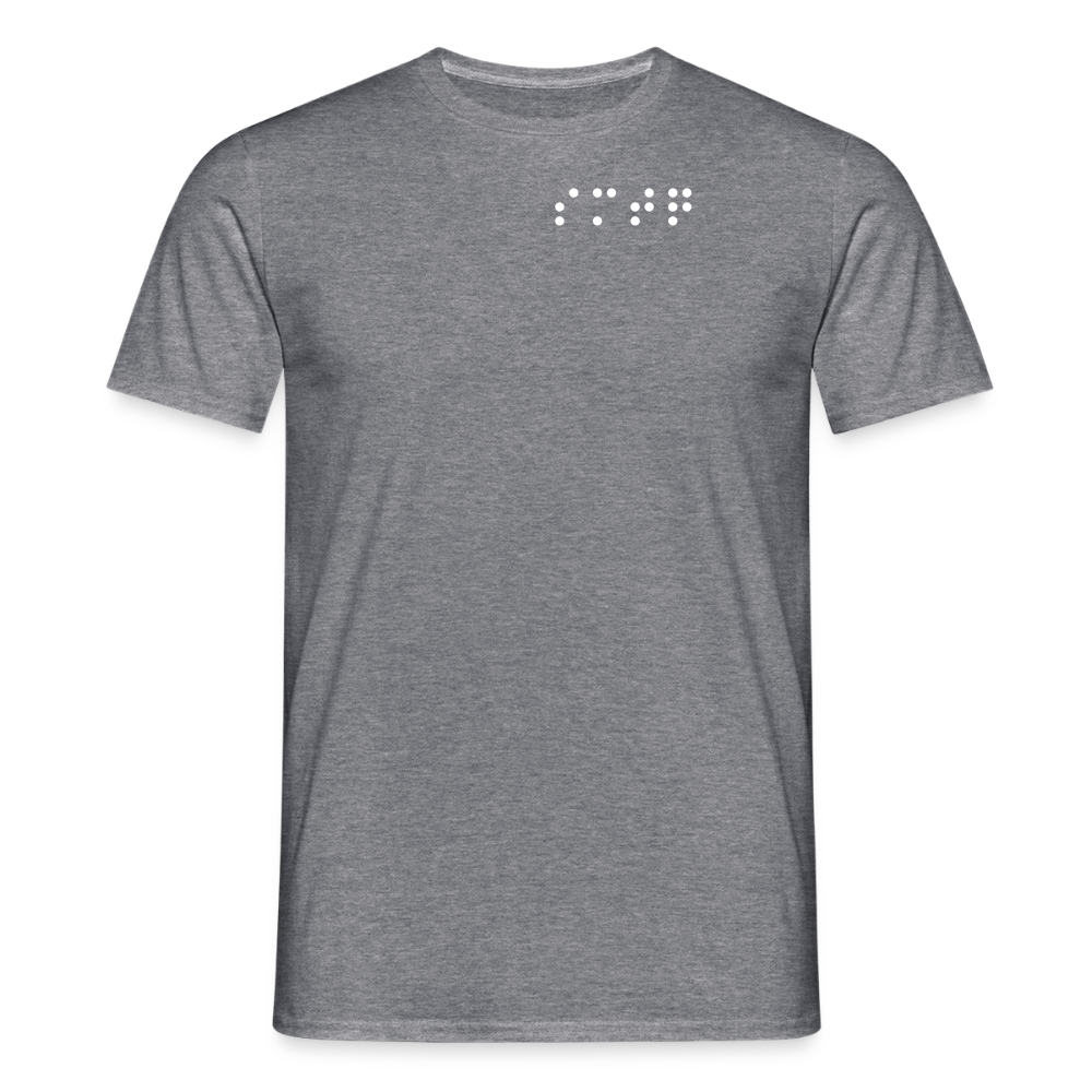 Simotoq Männer T-Shirt – Herbst Edition - Graphit meliert