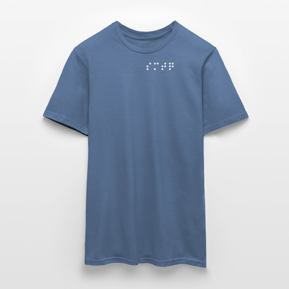 Simotoq Männer T-Shirt – Herbst Edition - Taubenblau 